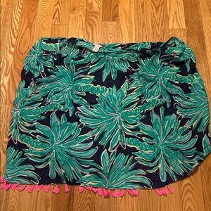 Lilly Pulitzer Poncho Style coverup